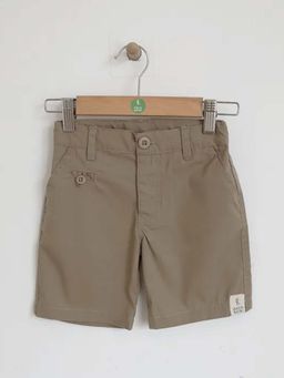 ZACH & KIKI - Solid Brown Shorts