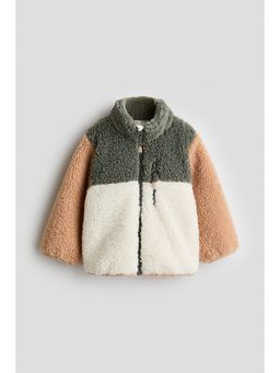 H&M - Boys White Teddy Jacket