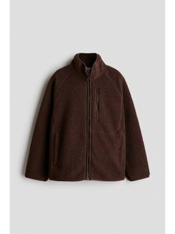 H&M - Boys Brown Teddy Jacket