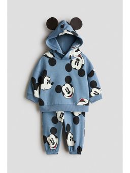 H&M - Boys Blue 2-Piece Hoodie And Joggers Set