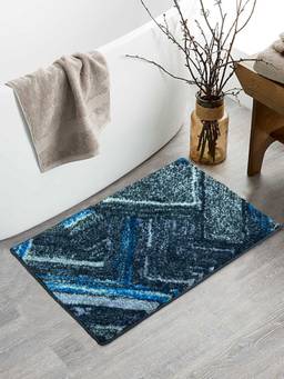 BIANCA - Multi-Colour Super Soft Designer Anti Slip Bath Mat