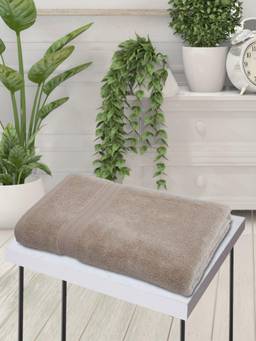BIANCA - Beige Ultra Soft Zero Twist 100% Cotton Towel