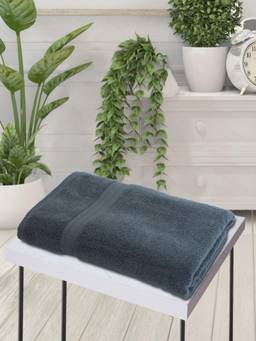 BIANCA - Grey Ultra Soft Zero Twist 100% Cotton Towel