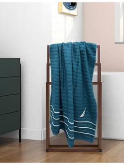 Nautica - Blue High Absorbency Super Fast Drying Bamboo Bath Towel