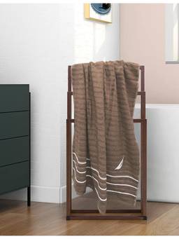 Nautica - Beige High Absorbency Super Fast Drying Bamboo Bath Towel