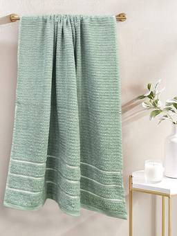 BIANCA - Green Extra Plush Turkish Terry Bath Towel