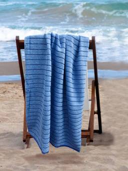 Nautica - Blue Super Soft 100% Cotton Bath Towel