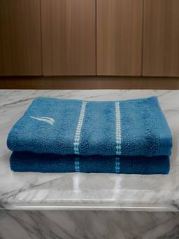 Nautica - Blue High Absorbency Super Fast Drying Bamboo Hand Towel (Pack of 2)