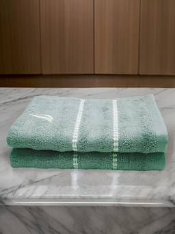 Nautica - Green High Absorbency Super Fast Drying Bamboo Hand Towel (Pack of 2)