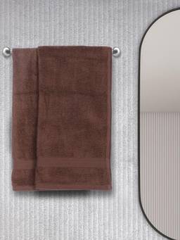 BIANCA - Brown Ultra Soft Zero Twist 100% Cotton Towel (Pack of 2)