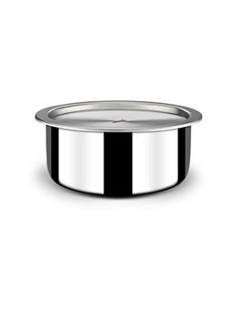 Stahl - Triply Stainless Steel Artisan Tope With Lid, 4514, 14Cm, 1.0 Liters