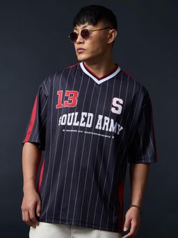 The Souled Store - Navy Blue The Souled Store: Souled Army Men Oversized T-Shirt