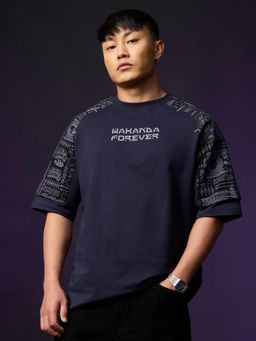 The Souled Store - Official Marvel Black Panther: Spirit Of Wakanda Men T-shirt