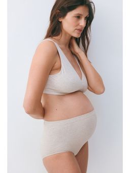 H&M - Women Beige Mama 2-Pack Cotton Nursing Bras