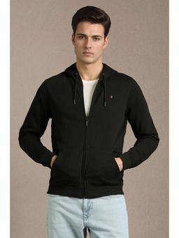 Louis Philippe - Mens Casual Black Solid Jacket