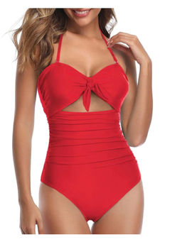 MISS MOSA BY AKANKSHA - Women Red Hana One Piece Swimsuit