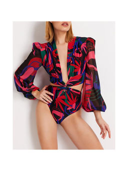 MISS MOSA BY AKANKSHA - Women Multi-Color Ines One Piece Swimsuit