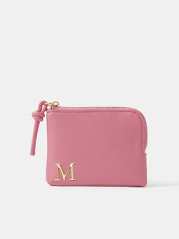 Accessorize London - Women's Pink Coin Pouch (M)