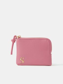Accessorize London - Women's Pink Coin Pouch (S)