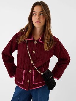 Accessorize London - Women's Black Quilted Velvet Phone Sling Bag