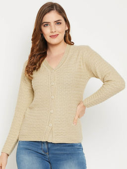 ZIGO - Women Full Sleeves Cardigan