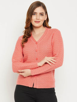 ZIGO - Women Full Sleeves Cardigan