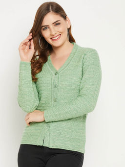 ZIGO - Women Full Sleeves Cardigan