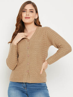 ZIGO - Women Full Sleeves Cardigan