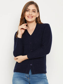 ZIGO - Women Full Sleeves Cardigan