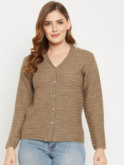 ZIGO - Women Full Sleeves Cardigan