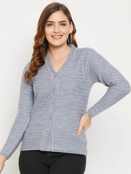 ZIGO - Women Full Sleeves Cardigan