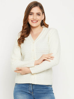 ZIGO - Women Full Sleeves Cardigan