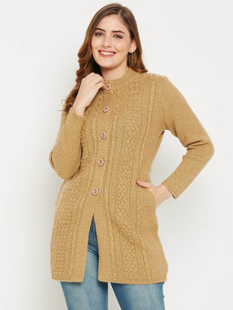ZIGO - Women Full Sleeves Cardigan