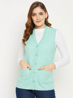 ZIGO - Women Sleeveless Cardigan