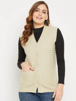 ZIGO - Women Sleeveless Cardigan