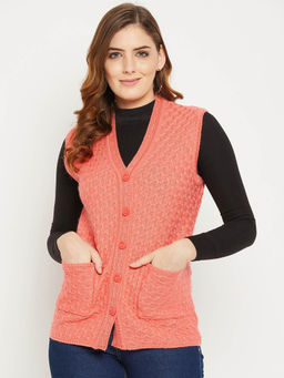 ZIGO - Women Sleeveless Cardigan