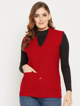 ZIGO - Women Sleeveless Cardigan