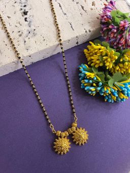 Digital Dress Room - Long Mangalsutra Vati Pendant Designs