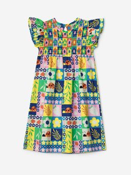 The Souled Store - Originals: Kaleidoscope Girl Cotton Dresses