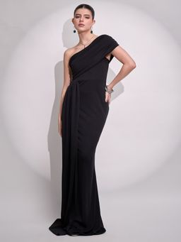 Uptownie - One Shoulder Maxi Dress