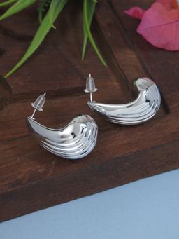 I Jewels - Plated Light Weight Drop Chunki Earrings for Women