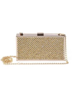 The Purple Sack - Gold Detailing Clutch