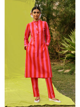 Gulaal - Pink Cherry Pop Co-Ord Set