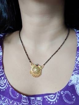 Digital Dress Room - Maharashtrian Style Short Mangalsutra