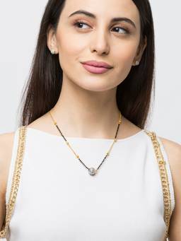 Digital Dress Room - Fancy Short Mangalsutra Set