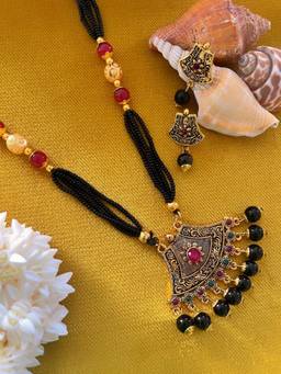 Digital Dress Room - Long Mangalsutra Designs Set