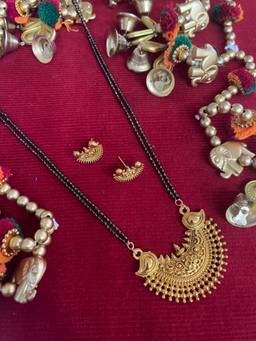 Digital Dress Room - Long Mangalsutra Designs Set