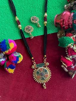Digital Dress Room - Long Mangalsutra Designs Set