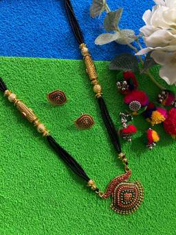 Digital Dress Room - Long Mangalsutra Designs Set