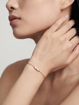 Palmonas - Modern Golden Minimal Link Chain Bracelet - Waterproof And Anti-Tarnish